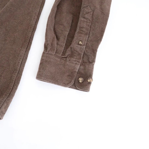 Guide Series 100% Cotton Outdoors Hunting Brown Button Down Shacket Shirt ~XLT - Picture 12 of 13